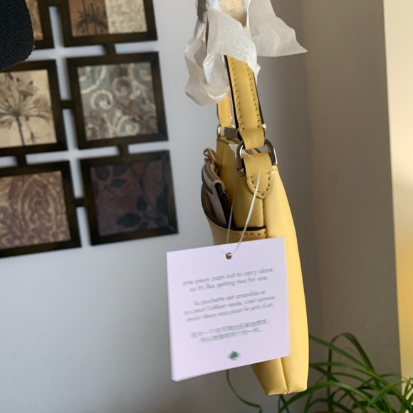 Authentic Kate Spade Saffiano leather top zip Crosby w large card holder - Picture 12 of 15